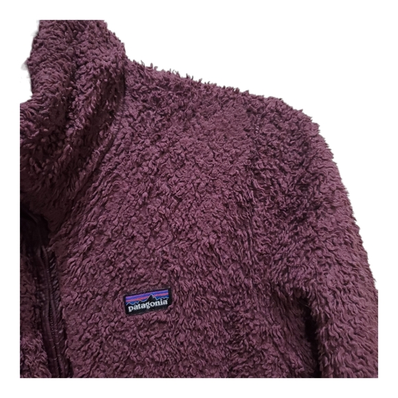 Patagonia Los Gatos Full Zip Fleece Teddy Bear Jacket Womens Small S Lined - Picture 5 of 5